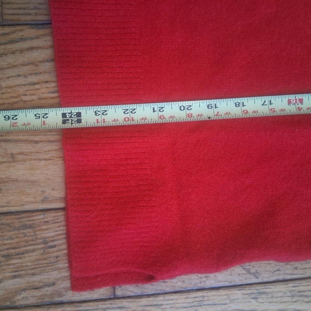 J. Crew Womens Red Extra Soft Crew Neck Sweater NWT - Picture 8 of 11
